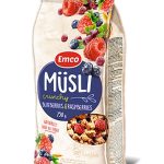 Emco Crunchy Musli Blueberries & Raspberries 750g