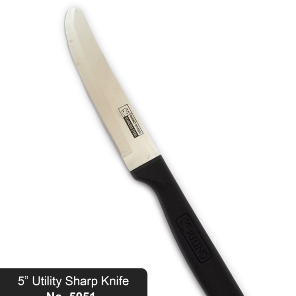 RHINO 5" Utility Round Knife NO.5051