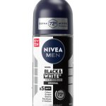 NIVEA MEN Deodorant Roll-On Invisible B&W 50ml