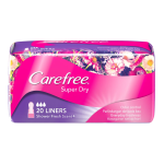 Carefree Super Dry Panty Liners 20's