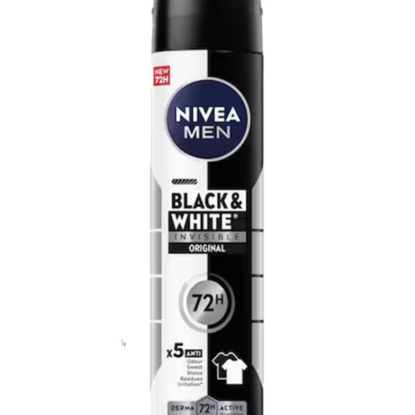 NIVEA MEN Deodorant Spray Black & White Original 150ml