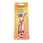 Y.K.C Rubber Handle Adjustable Wrench 6"