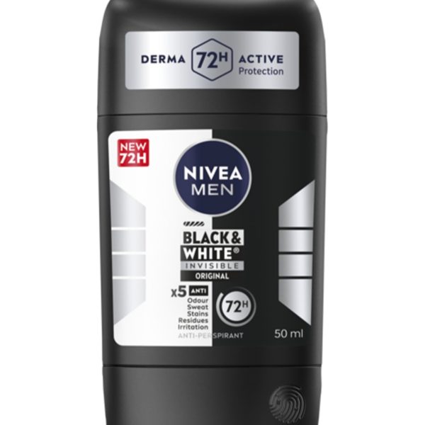 NIVEA MEN Deodorant Stick Black & White Original 50ml
