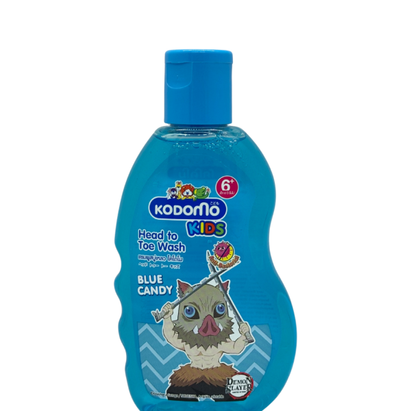 KODOMO Kids Head to Toe Wash Blue Candy 200ml