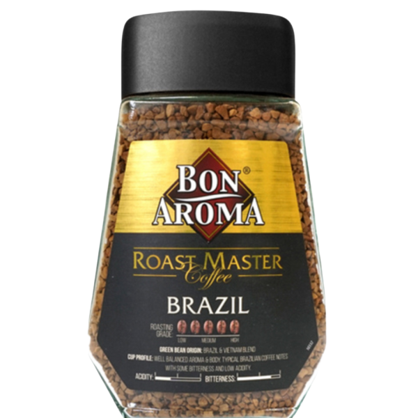 Bon Aroma Roast Master Instant Coffee Brazil 100g