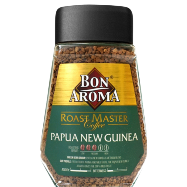 Bon Aroma Roast Master Instant Coffee Papua New Guinea 100g