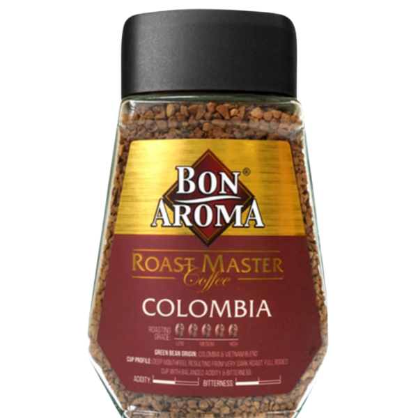 Bon Aroma Roast Master Instant Coffee Colombia 100g