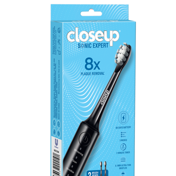 Closeup Electric Toothbrush Mid-Tier Black