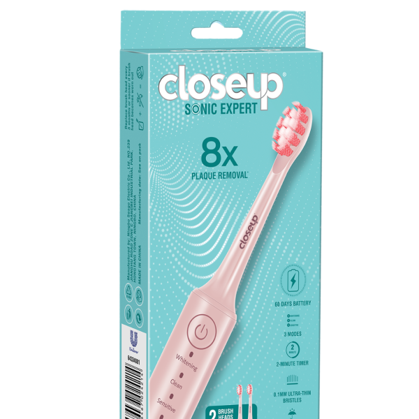 Closeup Electric Toothbrush Mid-Tier Pink