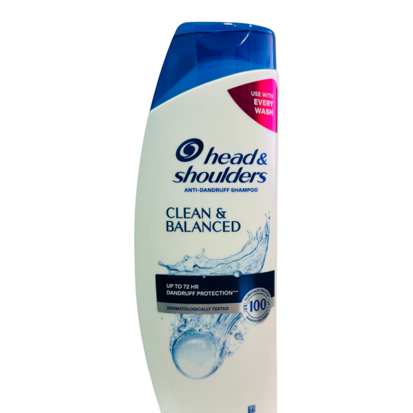 H&S Clean Balanced Shampoo 300ml