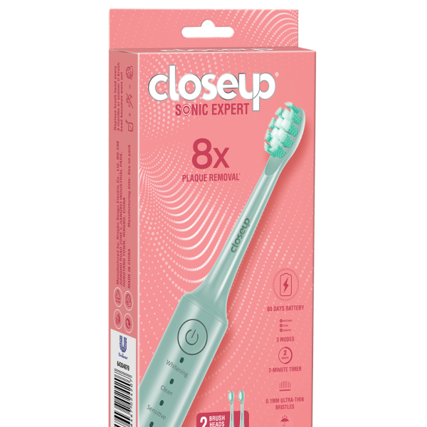 Closeup Electric Toothbrush Mid-Tier Green