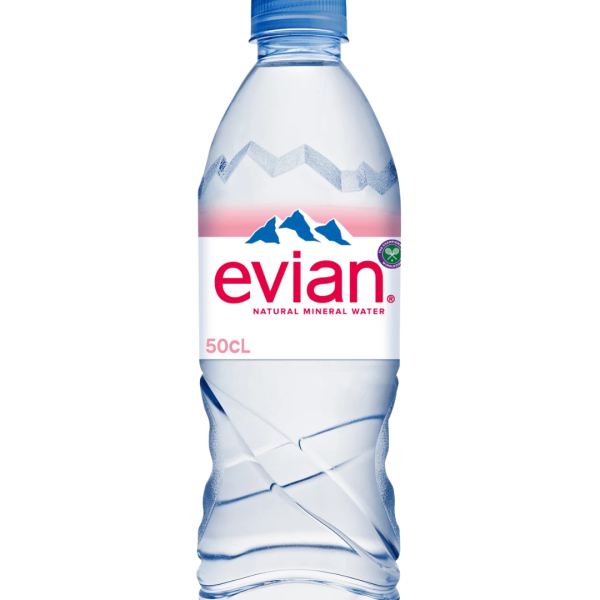 Evian Natural Mineral Water 500ml