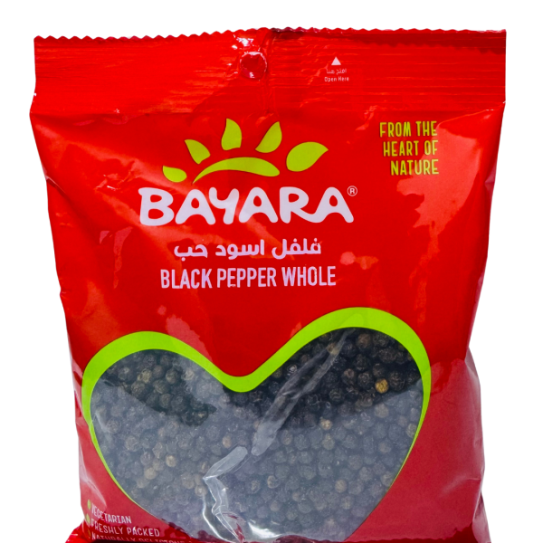 Bayara Black Pepper Whole 200g