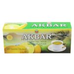 Akbar Green Tea bags W/Lemon 25's