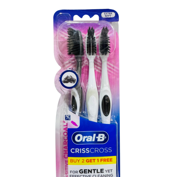Oral-B Crisscross Toothbrush 2+1 free
